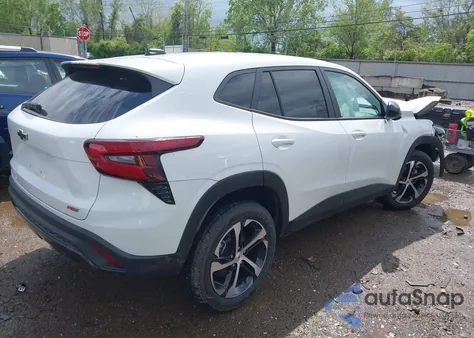 2024 Chevrolet Trax Fwd 1Rs z USA, uszkodzony, nr VIN KL77LGE24RC099326